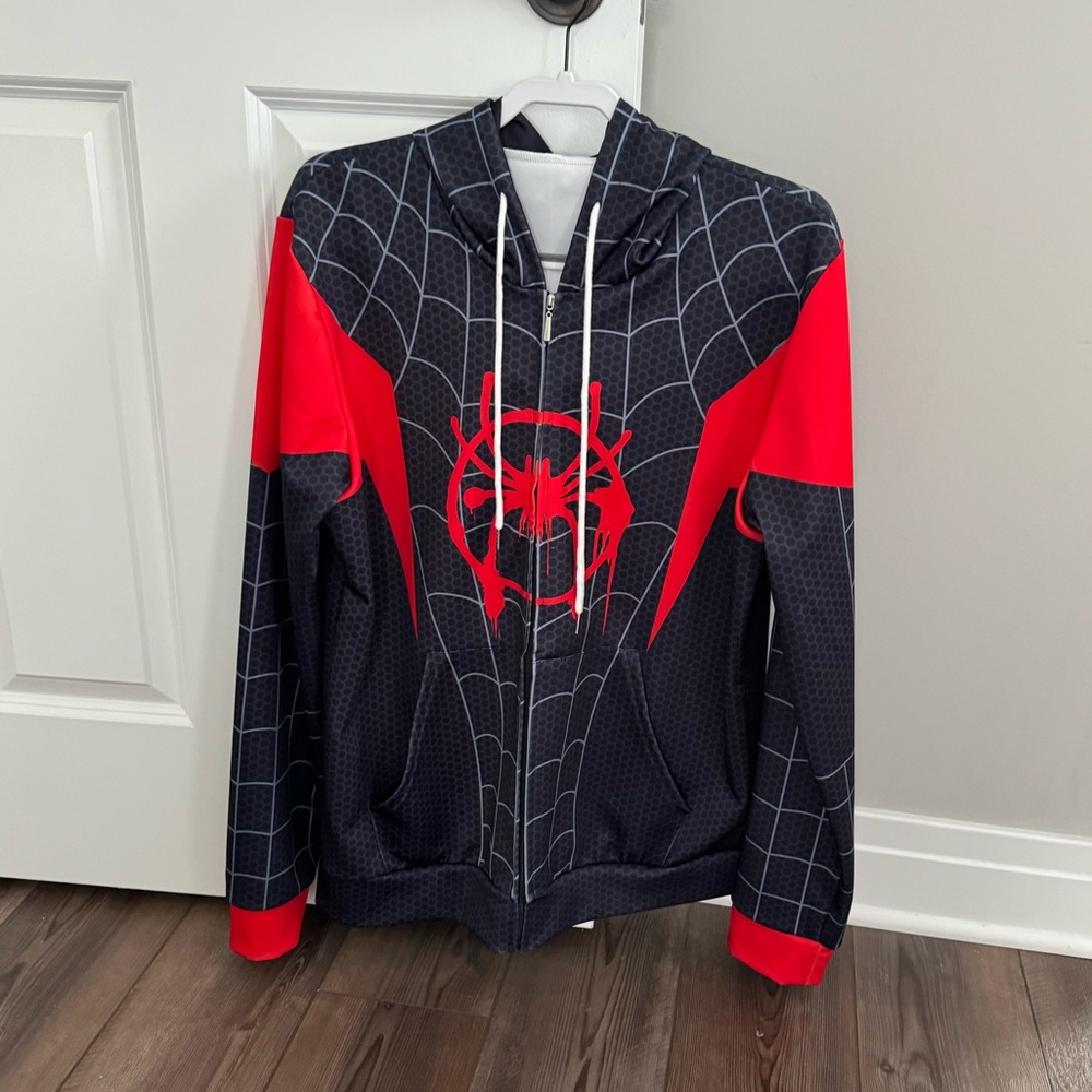 Miles Morales Spider-Man hoodie XL